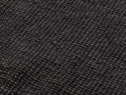 Handgeweven Jute Vloerkleed - Zwart