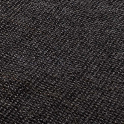 Handgeweven Jute Vloerkleed - Zwart