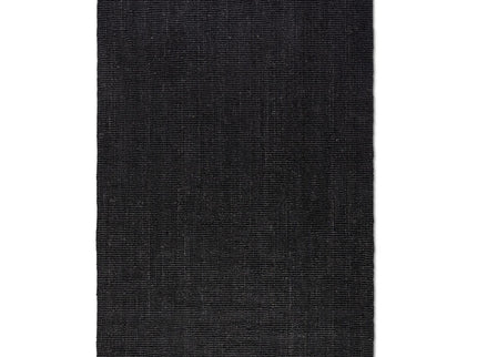 Handgeweven Jute Vloerkleed - Zwart