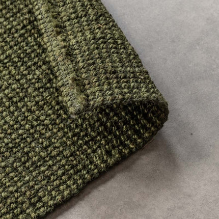 Handgeweven Jute Vloerkleed  - Groen