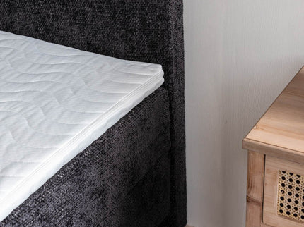 Boxspring Julia Geweven - Antraciet