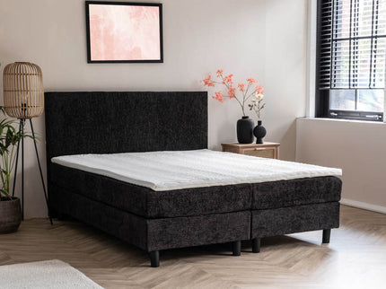 Boxspring Julia Geweven - Antraciet