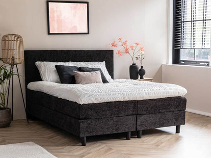 Boxspring Julia Geweven - Antraciet