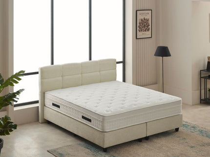 Boxspring Vida Teddy Bouclé - Beige
