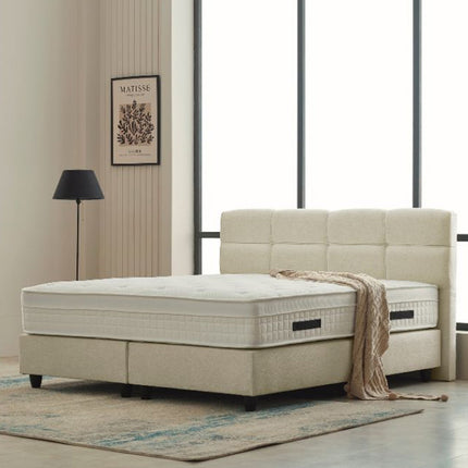 Boxspring Vida Teddy Bouclé - Beige