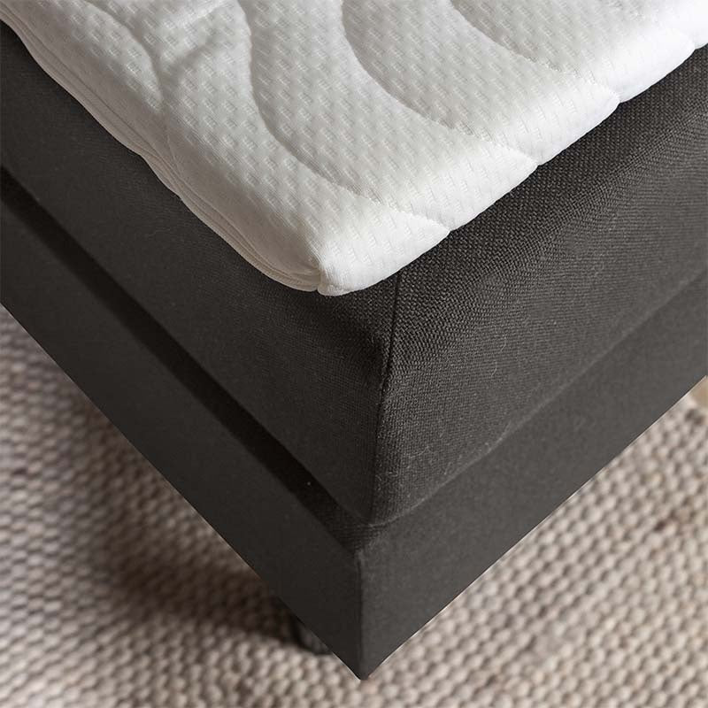 Box Spring 90x Boxspring Julia Comfort - Antraciet | Dekbed Discounter