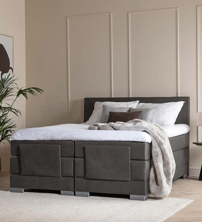 Elektrische Boxspring Julia - Antraciet