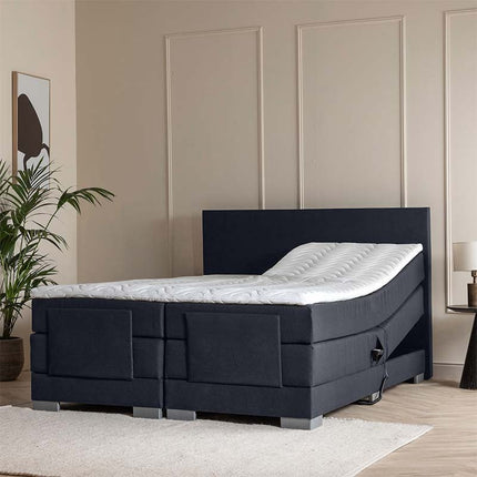 Elektrische Boxspring Julia - Navy