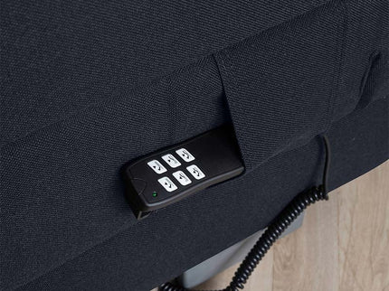 Elektrische Boxspring Julia - Navy