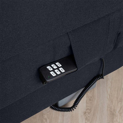 Elektrische Boxspring Julia - Navy
