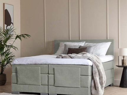 Elektrische Boxspring Julia - Groen