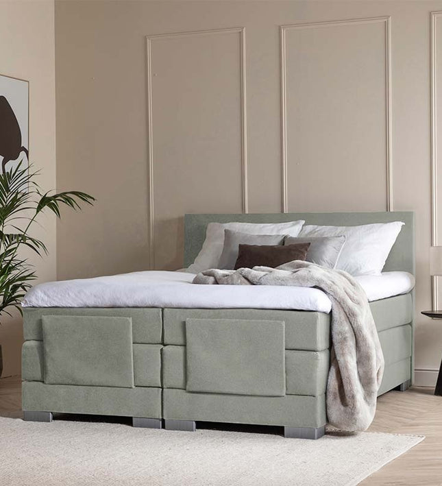 Elektrische Boxspring Julia - Groen