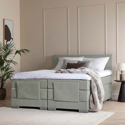 Elektrische Boxspring Julia - Groen