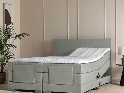 Elektrische Boxspring Julia - Groen