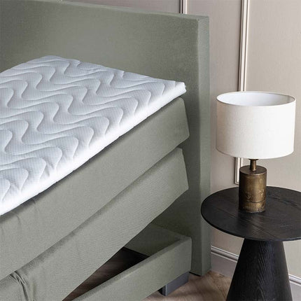 Elektrische Boxspring Julia - Groen
