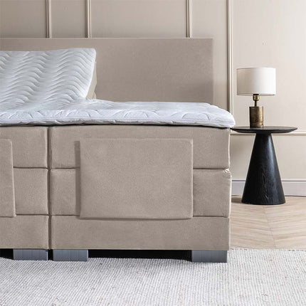 Elektrische Boxspring Julia - Beige