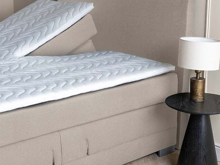 Elektrische Boxspring Julia - Beige