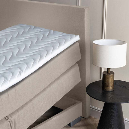 Elektrische Boxspring Julia - Beige
