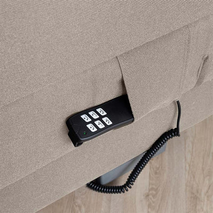 Elektrische Boxspring Julia - Beige