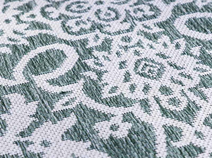 Buitenkleed Brunello Rond - ø 160 cm - Groen