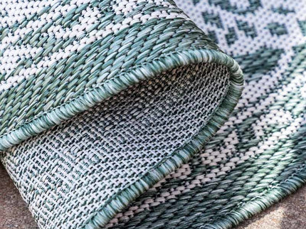 Buitenkleed Brunello Rond - ø 160 cm - Groen
