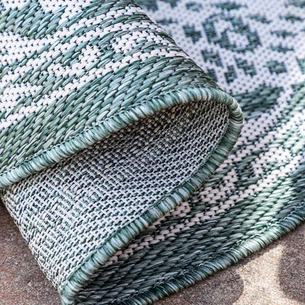 Buitenkleed Brunello Rond - ø 160 cm - Groen