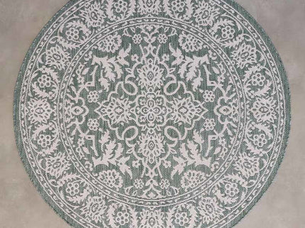 Buitenkleed Brunello Rond - ø 160 cm - Groen