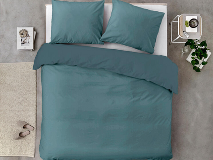 Byrklund Dekbedovertrek Katoen - Sleep Softly - Groen