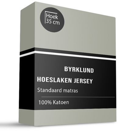 Byrklund Hoeslaken - Jersey Katoen Stretch