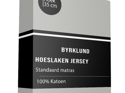 Byrklund Hoeslaken - Jersey Katoen Stretch
