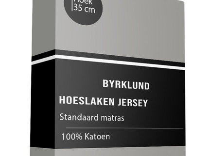 Byrklund Hoeslaken - Jersey Katoen Stretch