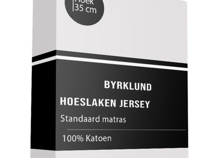 Byrklund Hoeslaken - Jersey Katoen Stretch
