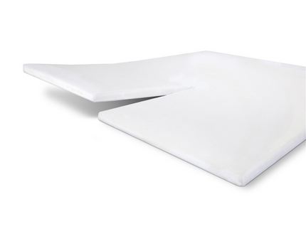 Byrklund Splittopper Hoeslaken - Jersey Stretch - Wit