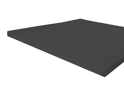 Byrklund Topper Hoeslaken - Jersey Katoen Stretch - Antraciet