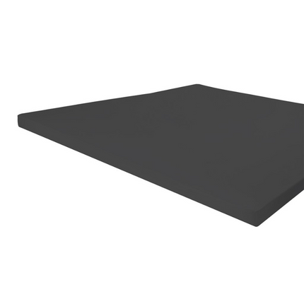 Byrklund Topper Hoeslaken - Jersey Katoen Stretch - Antraciet