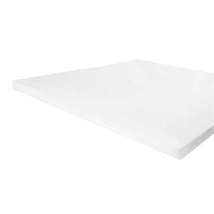 Byrklund Topper Hoeslaken - Jersey Katoen Stretch - Wit