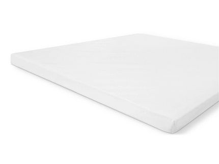 Byrklund Topper Molton Hoeslaken - Polyester Katoen - Wit