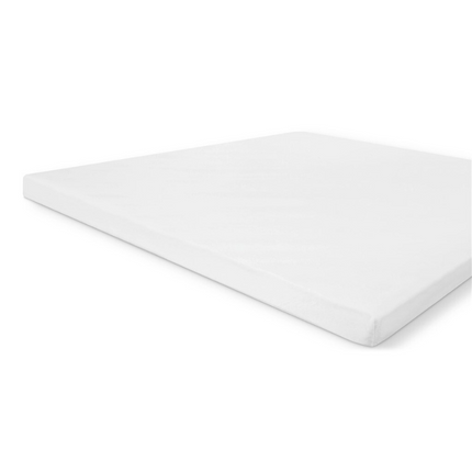 Byrklund Topper Molton Hoeslaken - Polyester Katoen - Wit