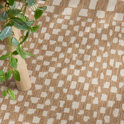 Ted Baker Vloerkleed Barkham Rechthoekig - Jute wit
