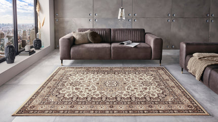 Vloerkleed Parun Tabriz Rechthoekig - beige