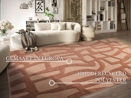 Vloerkleed Vintage Therese - Koper
