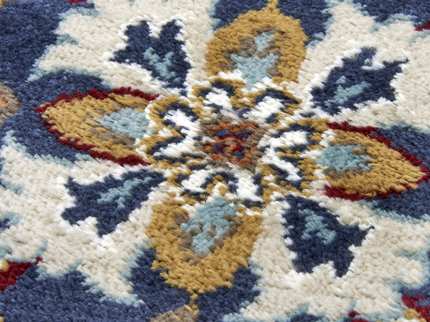 Vloerkleed Caracci - Blauw