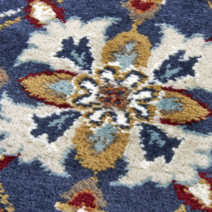 Vloerkleed Caracci - Blauw