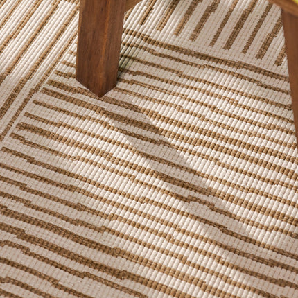 Vloerkleed Nightingale Rechthoekig - Jute wit