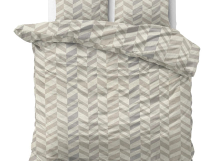 Dekbedovertrek Katoen-Flanel - Chevron