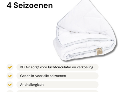 Cloud Nine Dekbed 3D Air - 4 Seizoenen