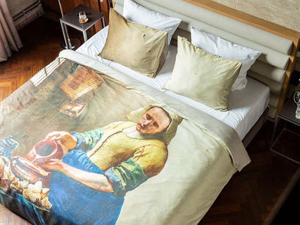 Cloud Nine Dekbedovertrek Katoen-Satijn - Het Melkmeisje - Art Collectie