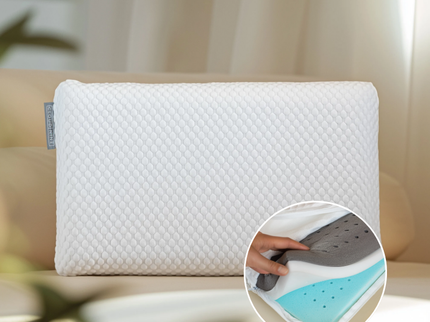 Cloud Nine Hoofdkussen 3-laags memory foam - Verkoelend