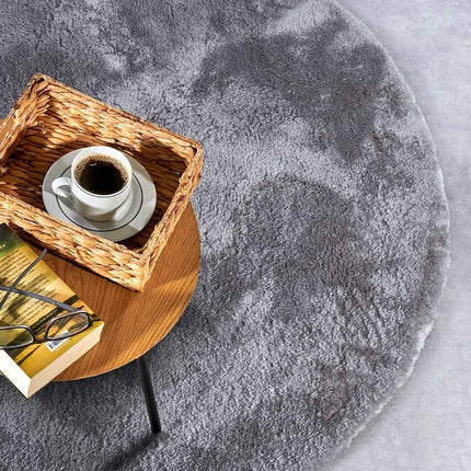 Vloerkleed Calida Rond - Grijs