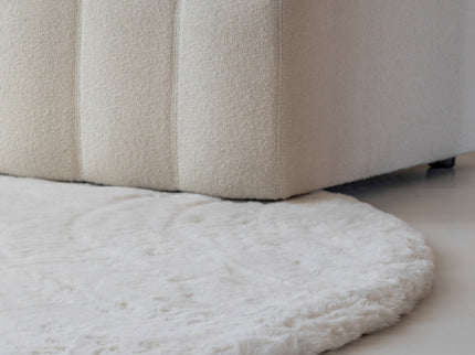 Vloerkleed Comfy Rond - ø 160 cm - Crème
